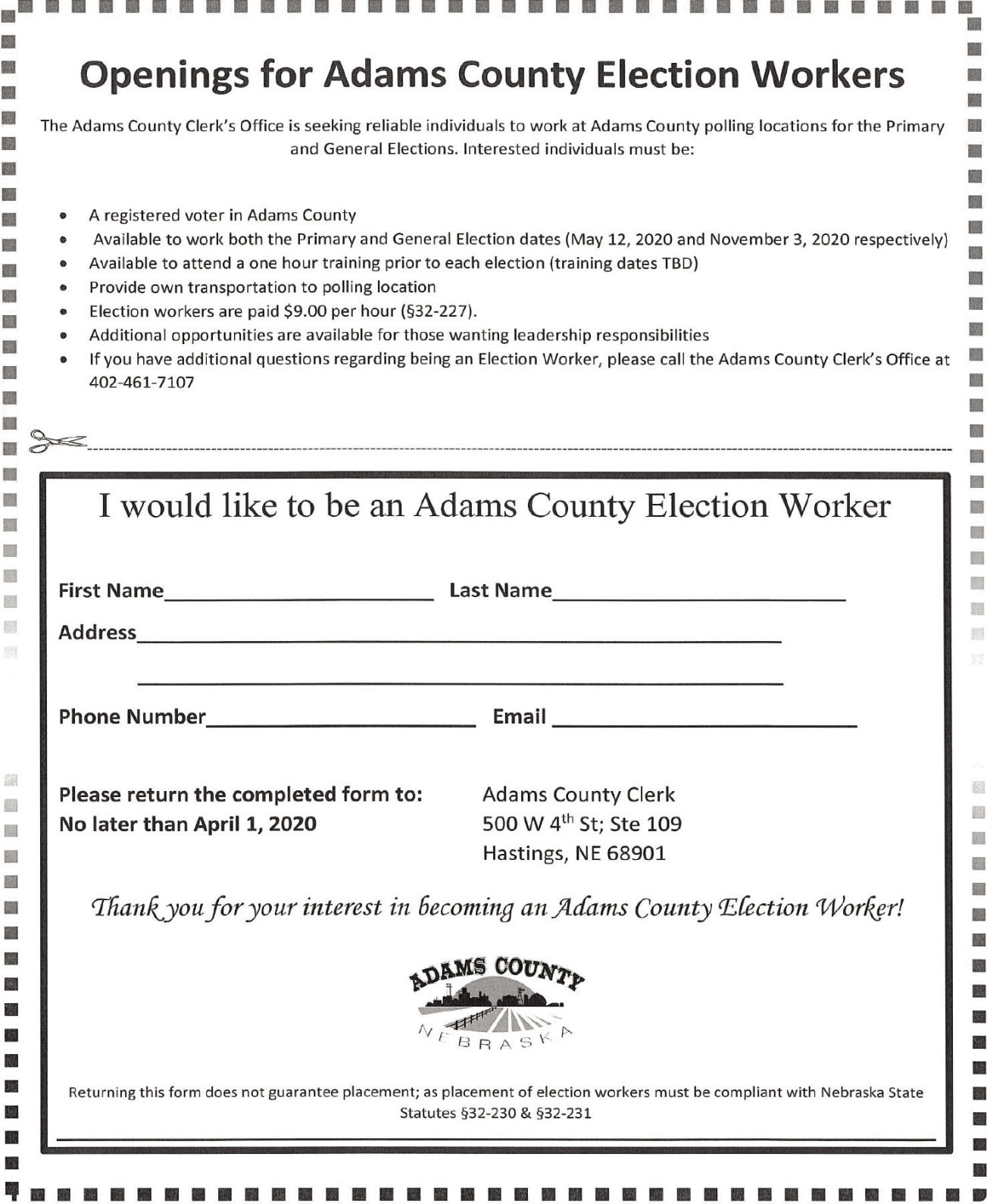 Election workers